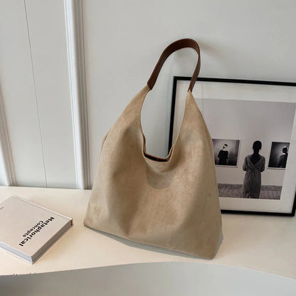 Nora | Suede Tote Bag