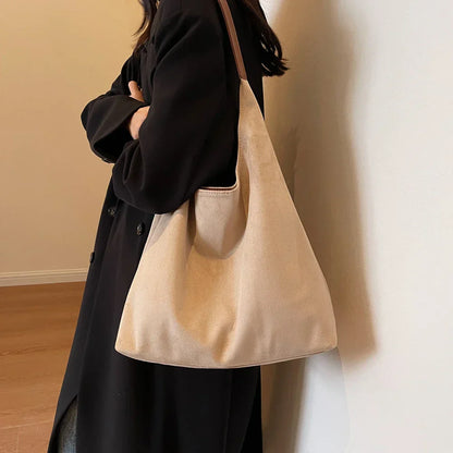 Nora | Suede Tote Bag