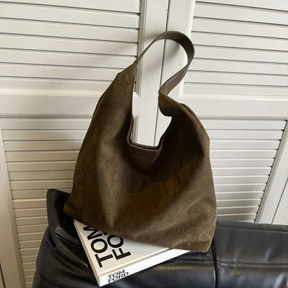 Nora | Suede Tote Bag