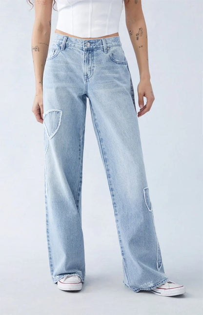 Belle | Baggy Bow Jeans